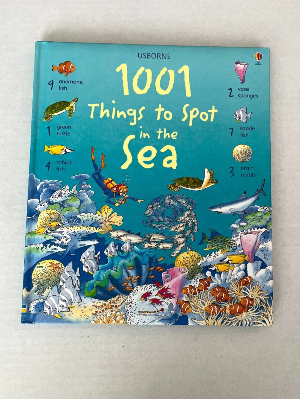 Usborne 1001 Things to Spot in the Sea Children's Book